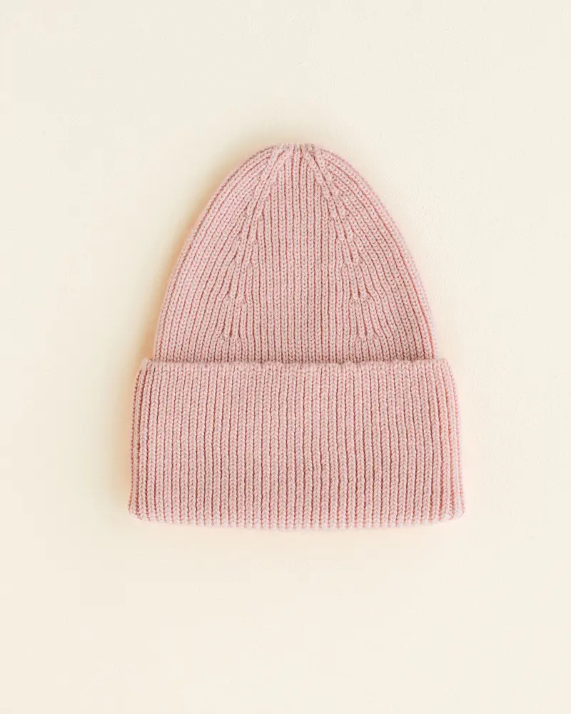 Hvid beanie Fonzie Kids powder
