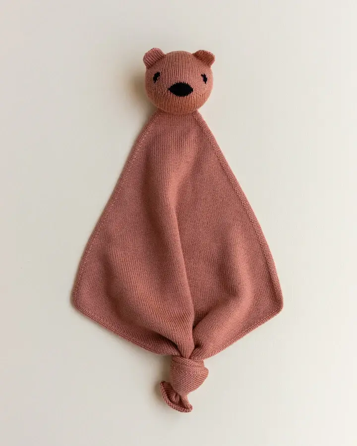 HVID knuffeldoekje Teddy tokki brick