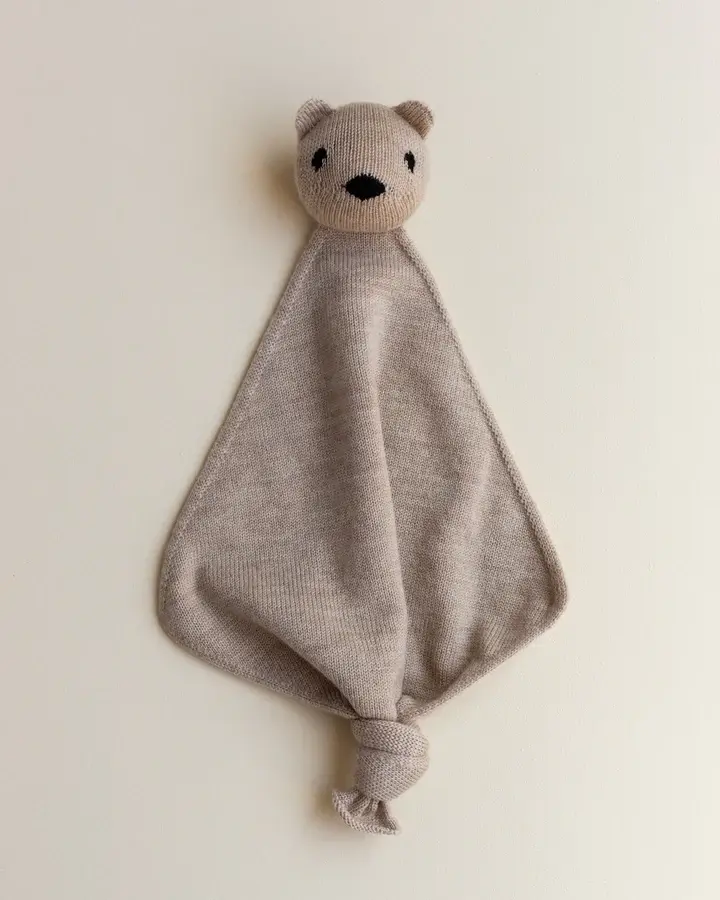 HVID knuffeldoekje Teddy tokki sand