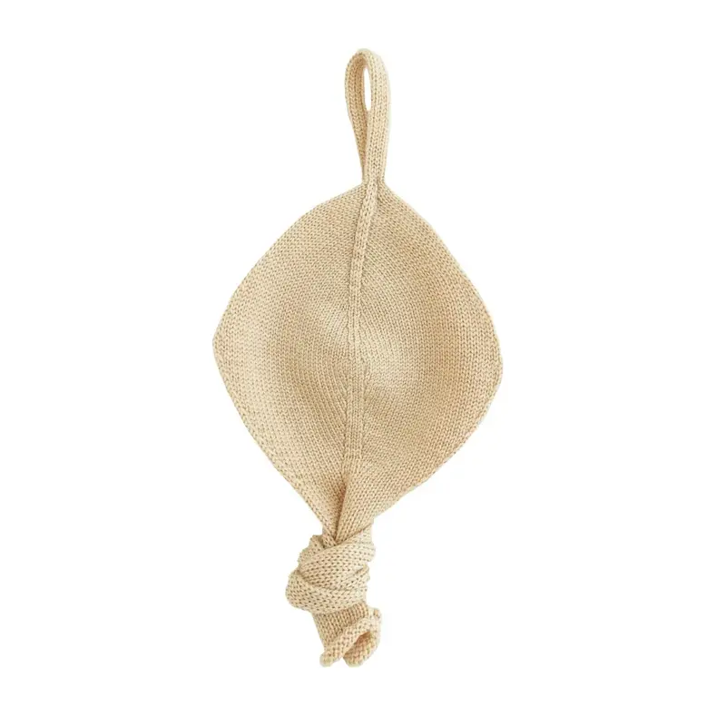 Hvid Titi speen- en knuffeldoekje oat