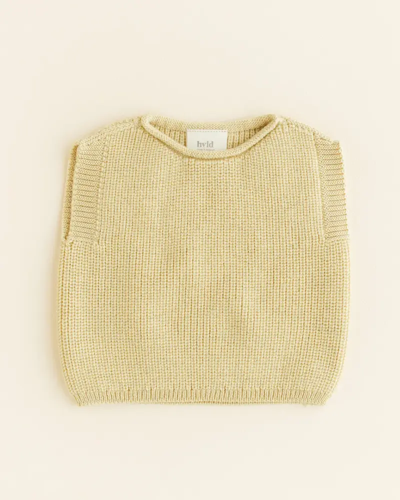 Hvid vest Harvey light yellow