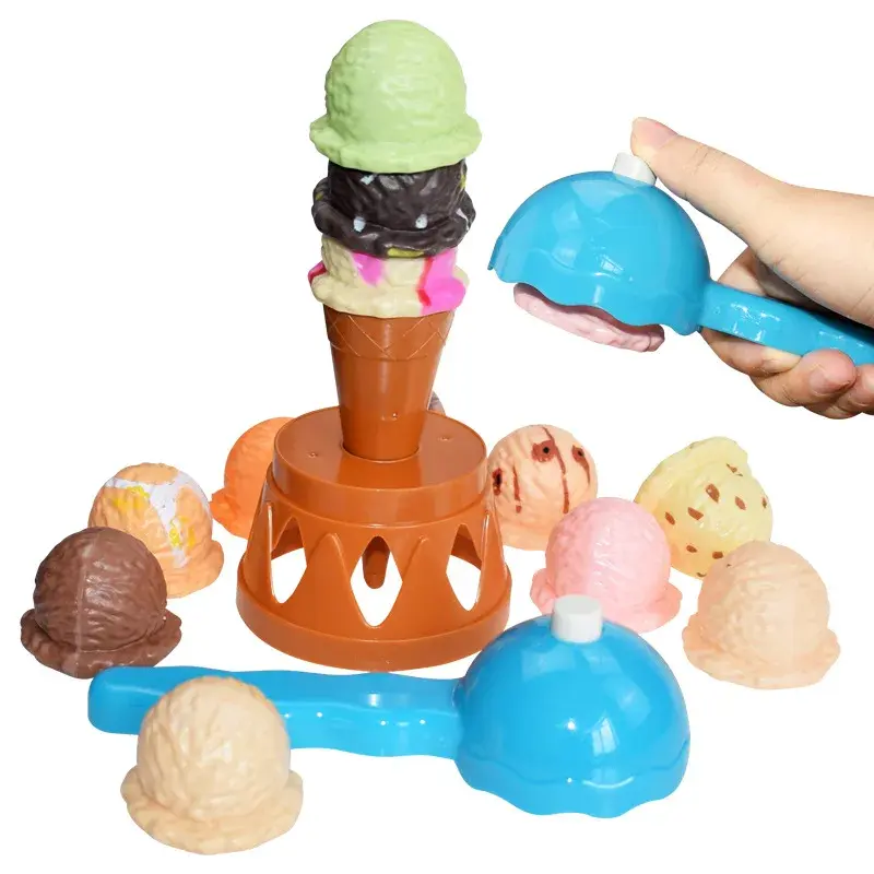 Ice Cream Stack Game - Isstablespill - Utvikler motoriske ferdigheter