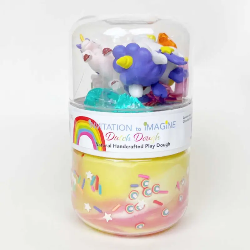 Invitation to Imagine rainbows Play Pot