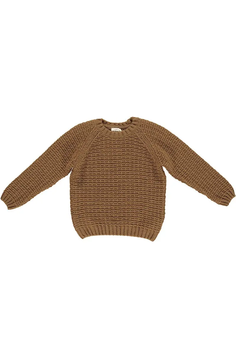 Isac sweater nutmeg Gro Company
