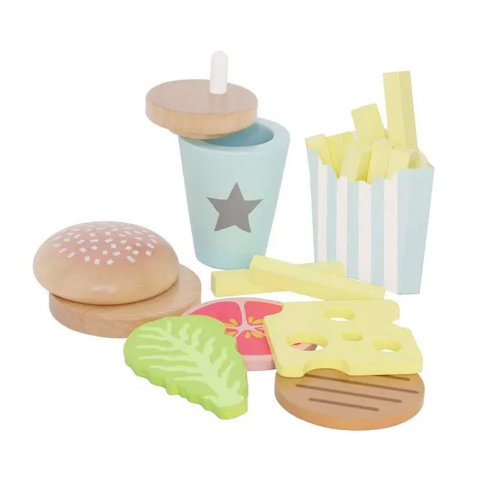 JaBaDaBaDo Houten Hamburgermaaltijd – Jaba Kitchen