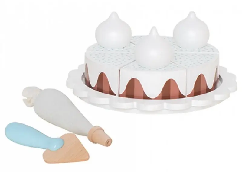 JaBaDaBaDo Houten Taart met Slagroomspuit – Jaba Kitchen