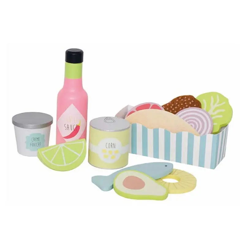 JaBaDaBaDo Houten Tacoset – 13-delig | Jaba Kitchen