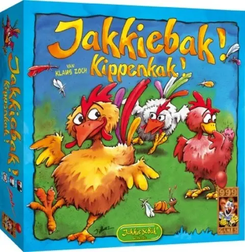 Jakkiebak! Kippenkak! - Bordspel