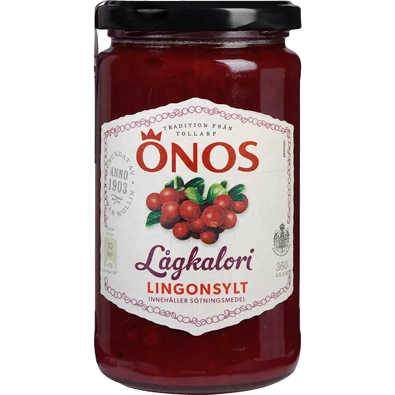 Jam / Lingonsylt Lågkalori 360 g – ÖNOS