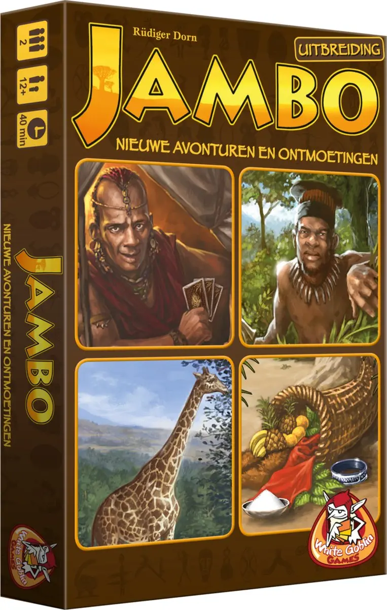 Jambo- Nieuwe avonturen en ontmoetingen - Bordspel