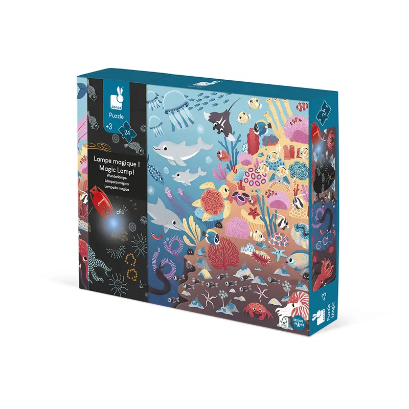 Janod Magische Puzzel - De Oceaan 3+