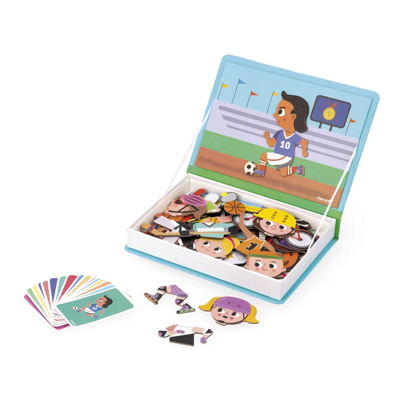 Janod Magneetboek - Sporten