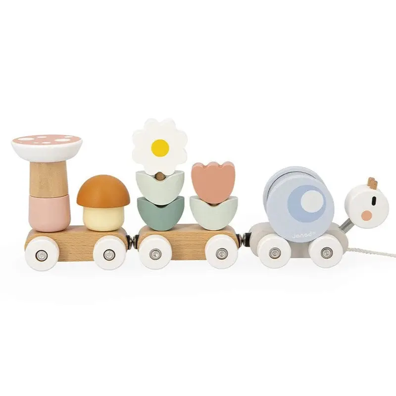 JANOD trekfiguur Sweet Cocoon slakkentrein 1jr+
