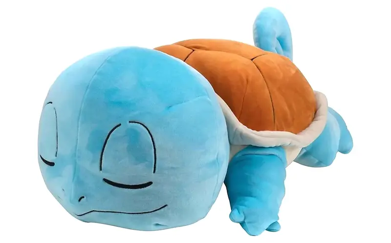 Jazware Sleeping Squirtle Pokémon knuffel 46cm