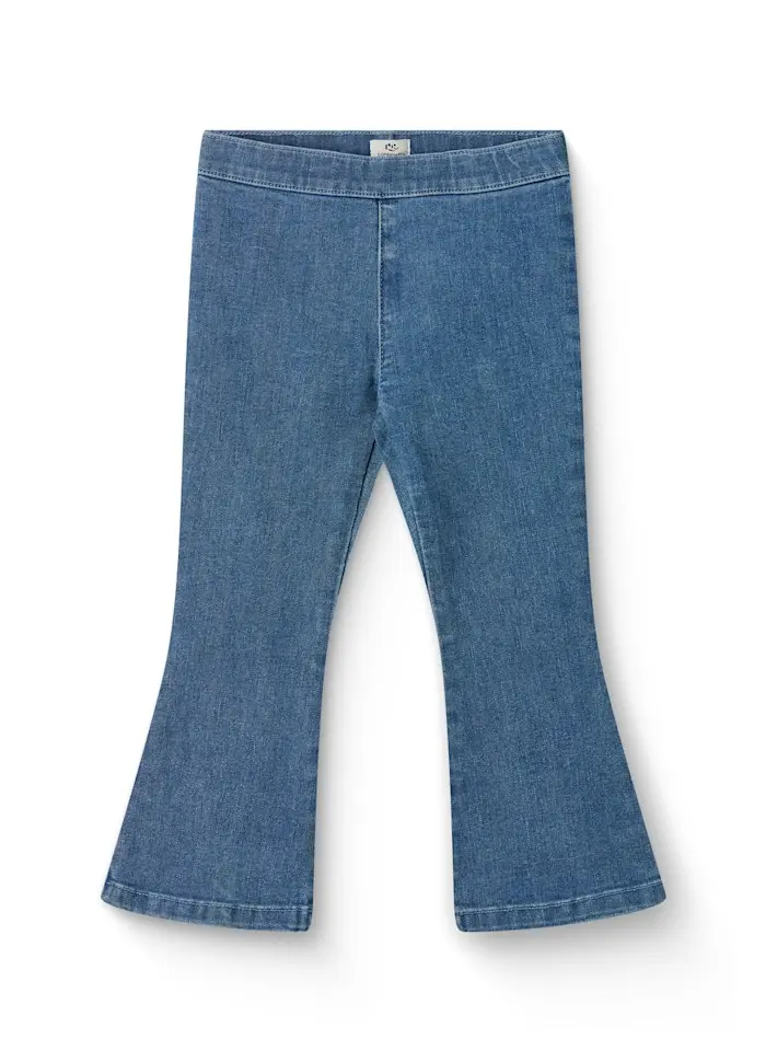 Jeggings flare - Denim look - Biologisch katoen - Copenhagen Colors