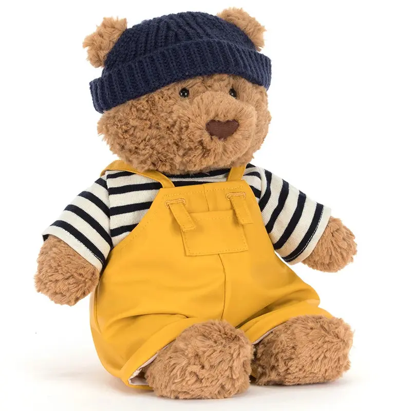 Jellycat knuffel Bartholomew Bear seafarer outfit