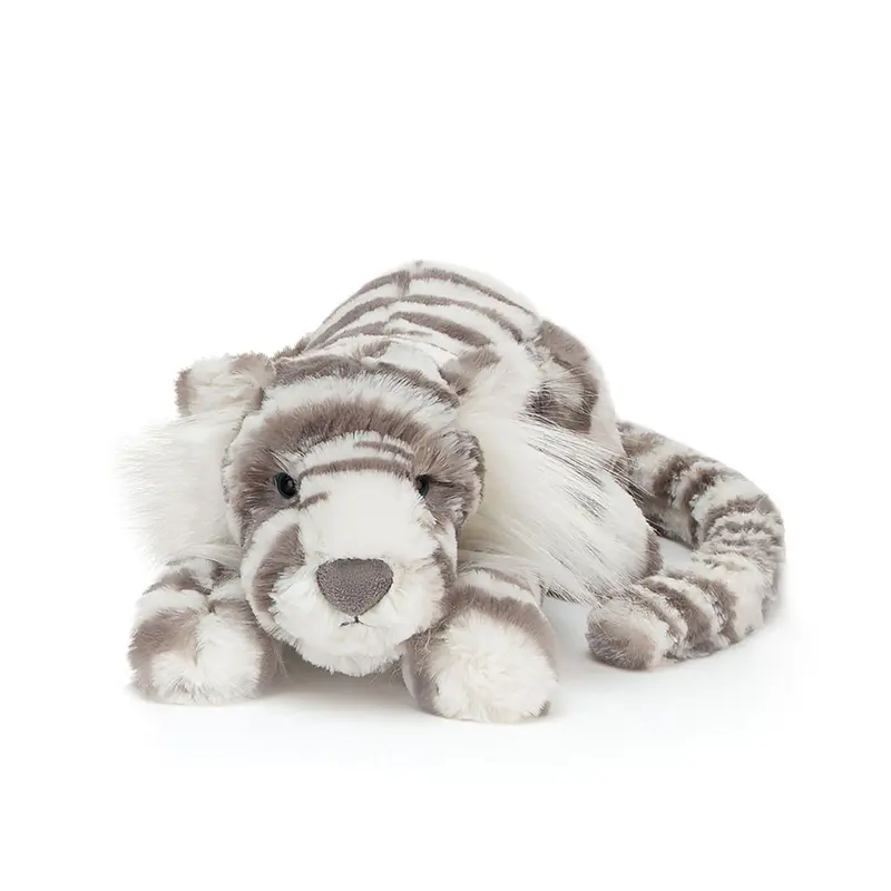 Jellycat knuffel Sacha Snow Tiger little