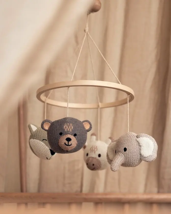 Jollein baby mobiel animals