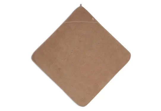 Jollein badcape badstof 75x75 biscuit