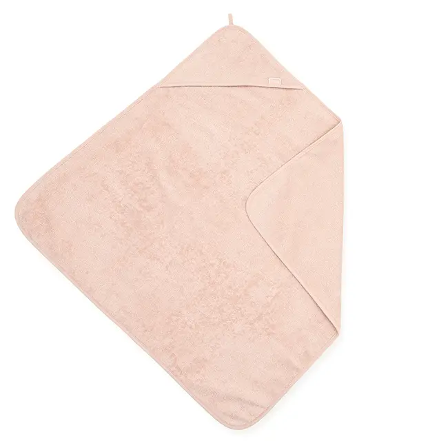 Jollein badcape badstof 75x75 pale pink