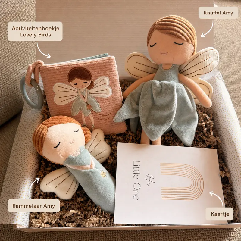 Jollein kraamcadeau set Lovely Birds