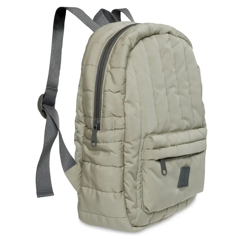 Jollein Rugtas Olive Green Puffed - 29 cm - Rugzak kind