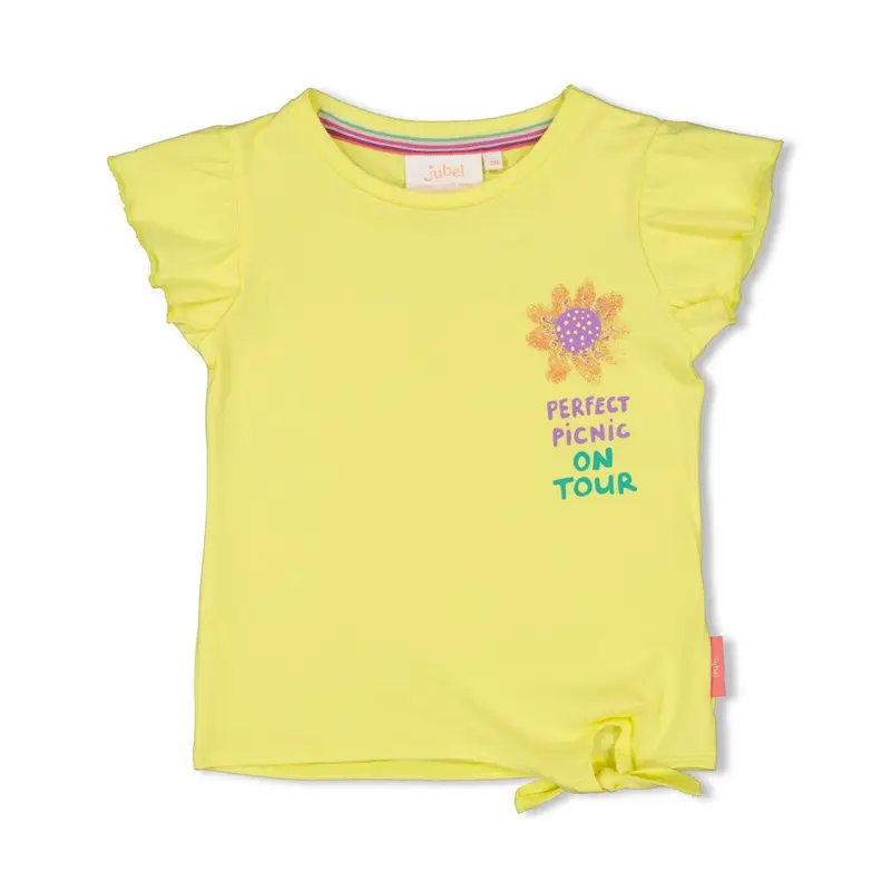 Jubel T-shirt Geel - Picknick Perfect