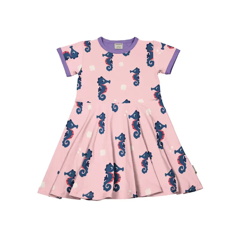 Jurk / Dress Circle SS Seahorse - Maxomorra