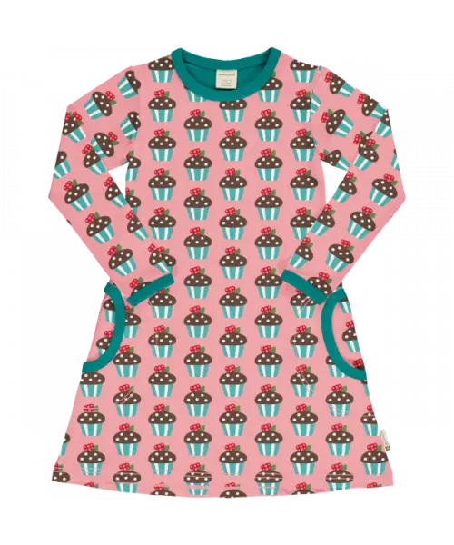 Jurk / Dress LS Artic Muffin - Maxomorra