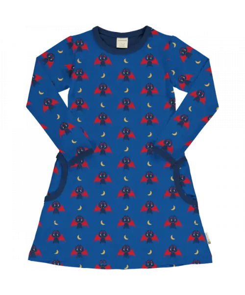 Jurk / Dress LS Bat - Maxomorra