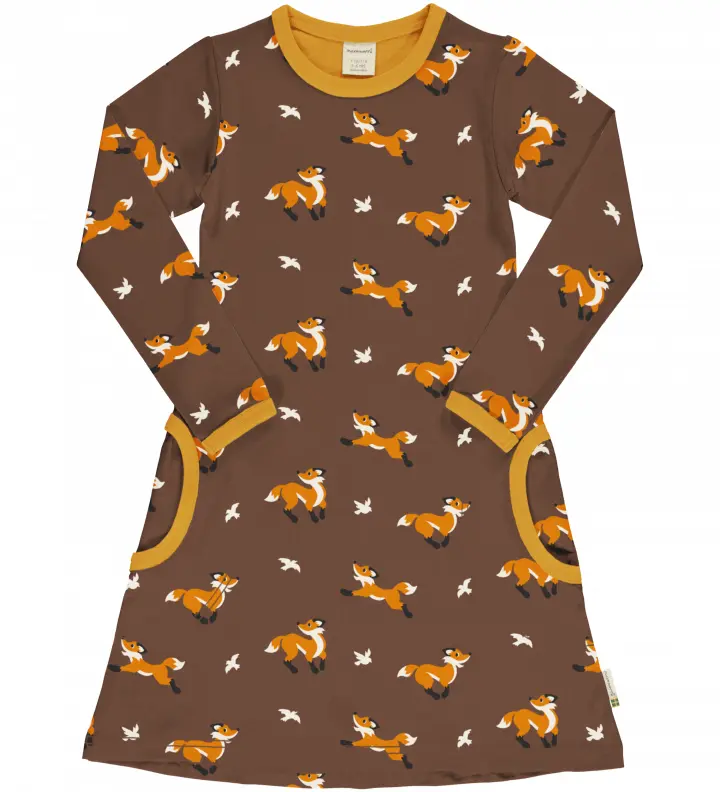 Jurk / Dress LS Fox - Maxomorra