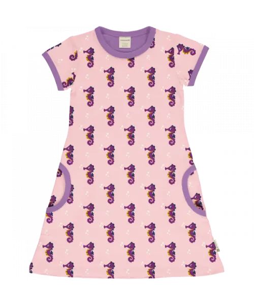 Jurk / Dress SS Seahorse - Maxomorra