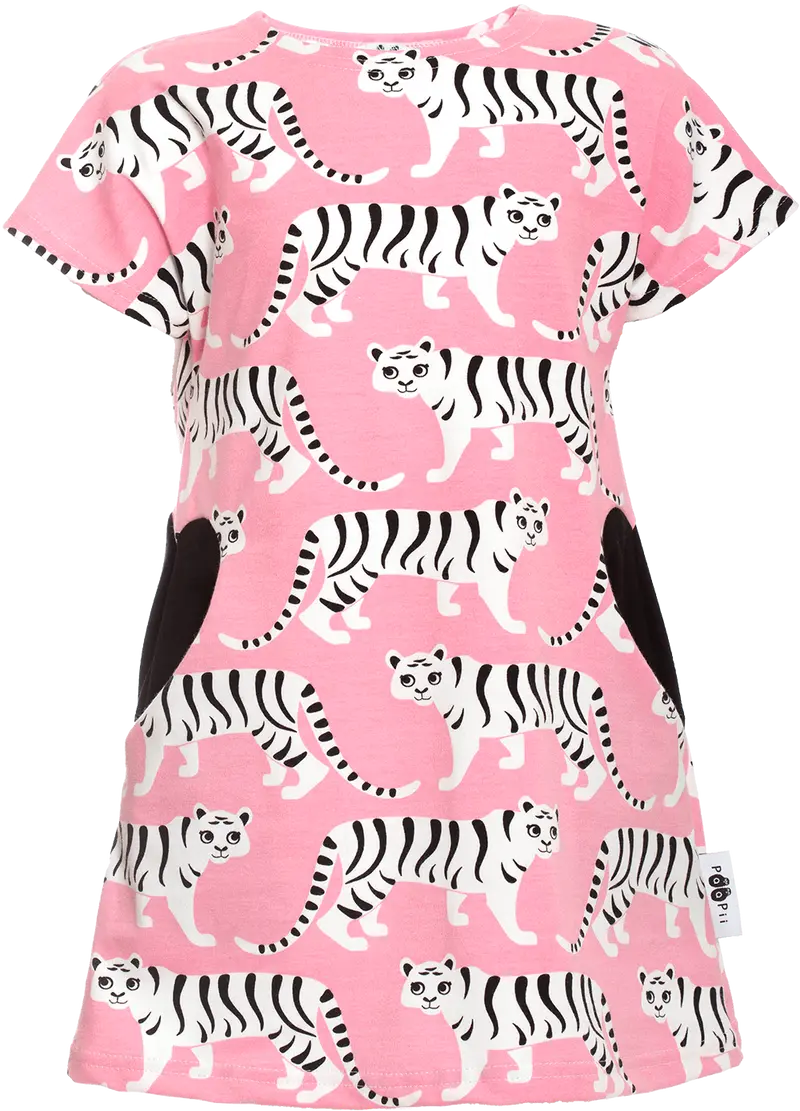 Jurk HERTTA dress Tigerparade Light Pink 86-122 – Paapii Design