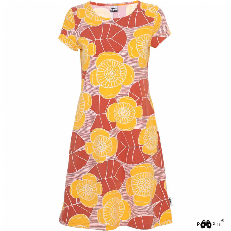 Jurk SOINTU Dress Ulpukka Rust S-XXXL - Paapii Design