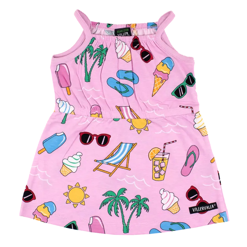 Jurk / Strap Dress Summer Day Lily - Villervalla