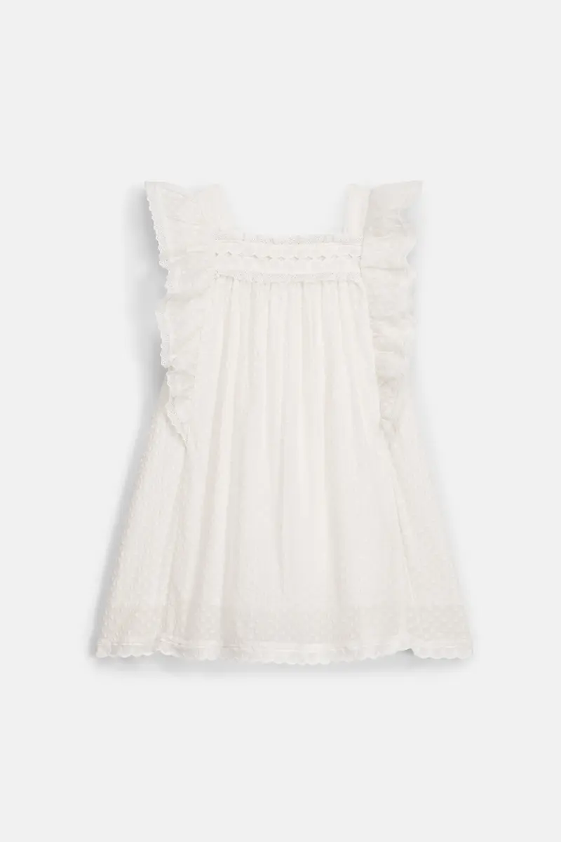Jurkje Martia - Katoenmix - Off White/Wit - Louise Misha