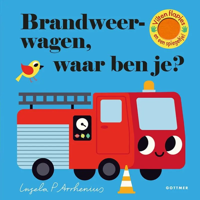 KartonBoek - Brandweerwagen, waar ben je? - Ingela P Arrhenius