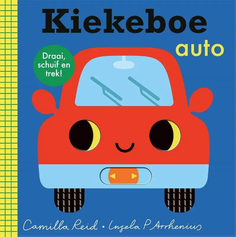 KartonBoek - Kiekeboe Auto - Camilla Reid en Ingela P. Arrhenius
