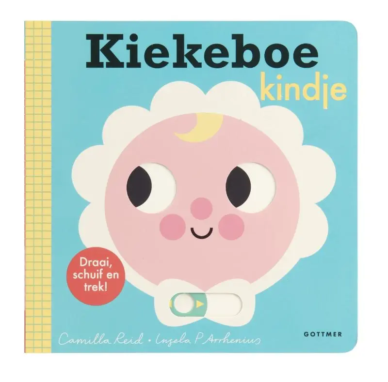 KartonBoek - Kiekeboe Kindje - Camilla Reid en Ingela P. Arrhenius