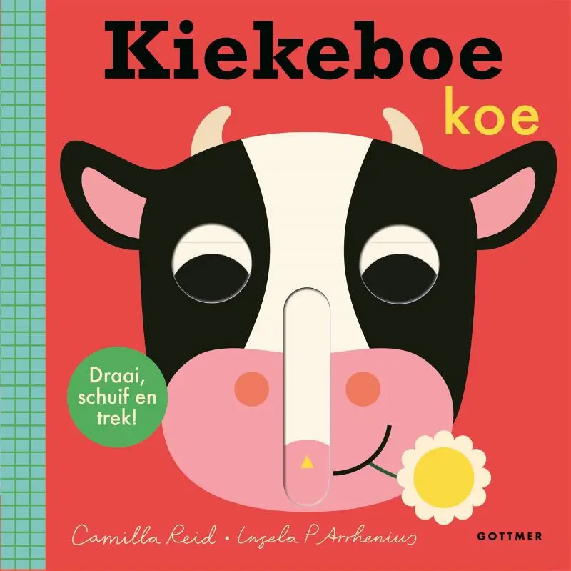 KartonBoek - Kiekeboe Koe - Camilla Reid en Ingela P. Arrhenius