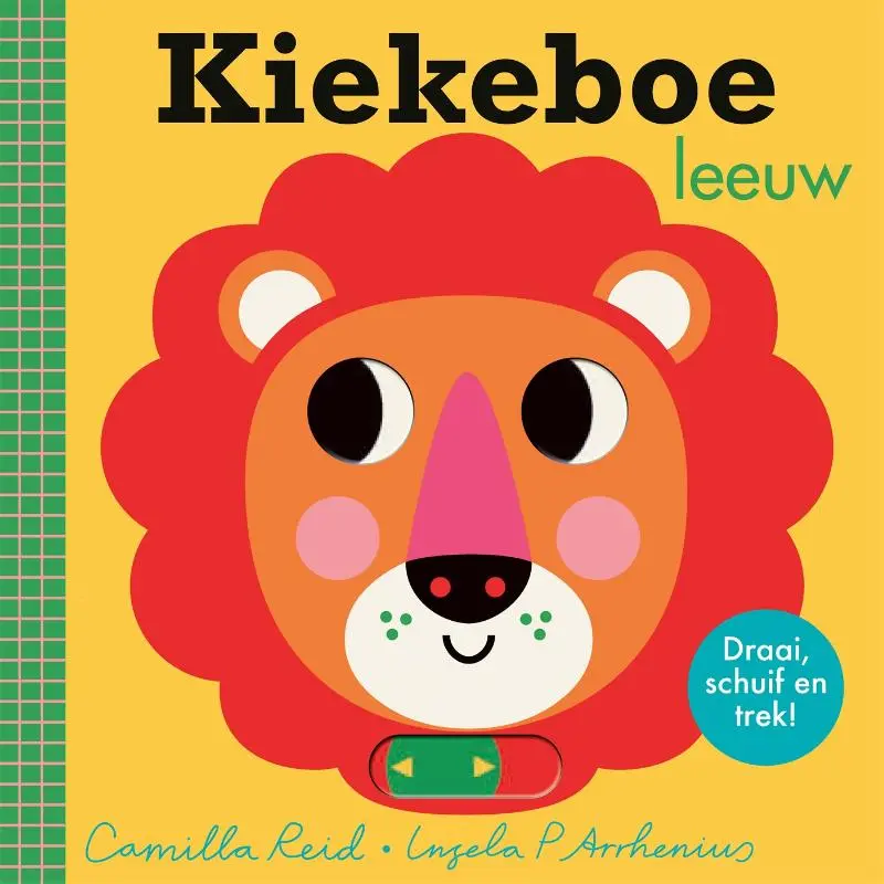 KartonBoek - Kiekeboe Leeuw - Camilla Reid en Ingela P. Arrhenius