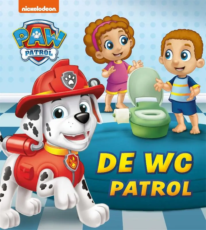 Kartonboek - Paw Patrol - De Wc Patrol