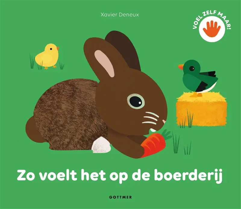 KartonBoek - Zo voelt het op de Boerderij - Xavier Deneux
