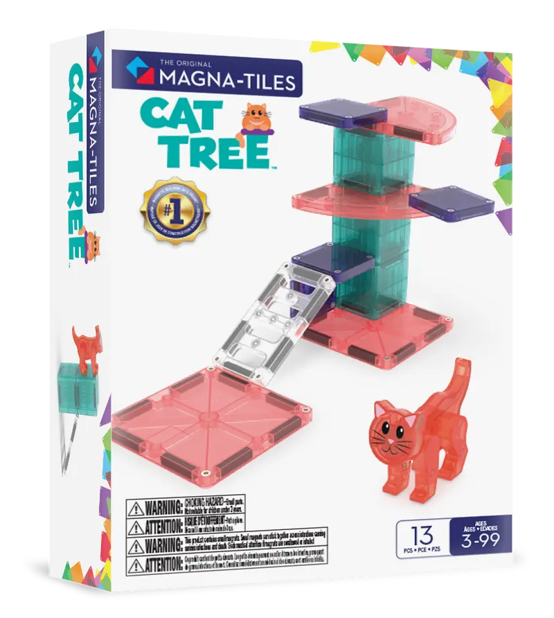 Kattenboom 13 Stuks | Magna Tiles