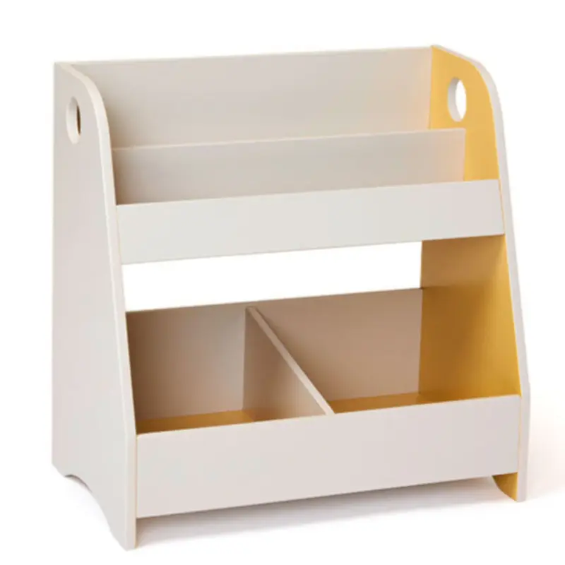 Kids Concept boekenkast grijs geel