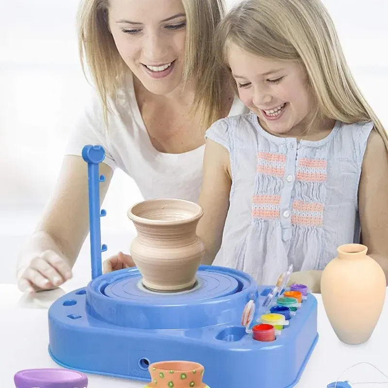 Kids Pottery Set - Leirekunst - Keramikk-sett for barn