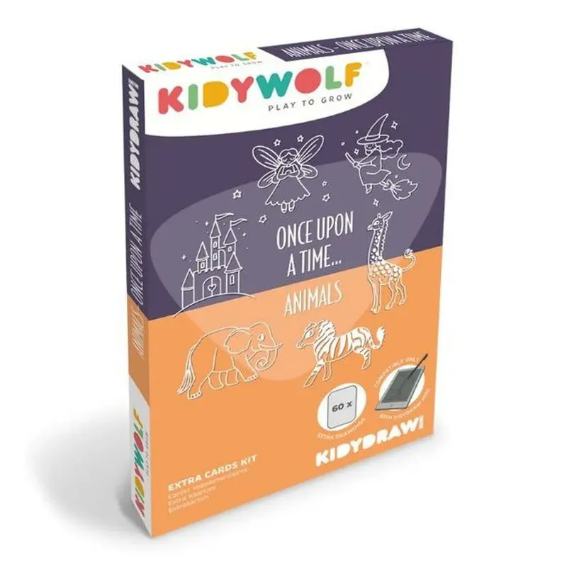Kidydraw - Refill Once Upon A Time-Animals