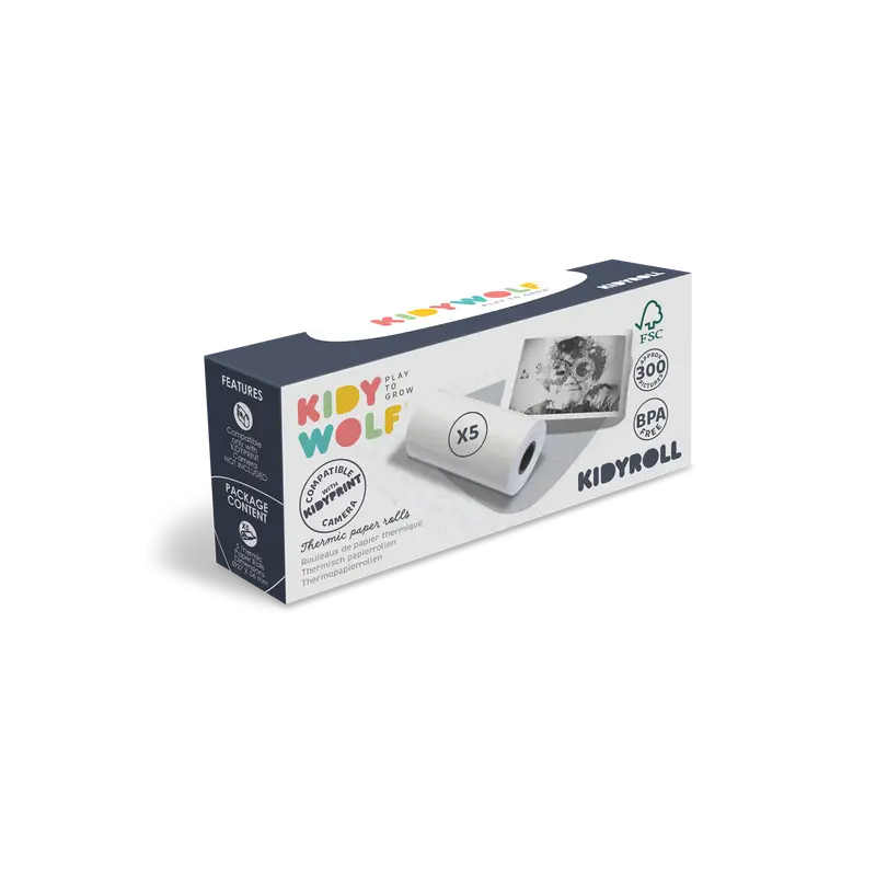 Kidyroll Papier Klassieke Rollen | Kidywolf