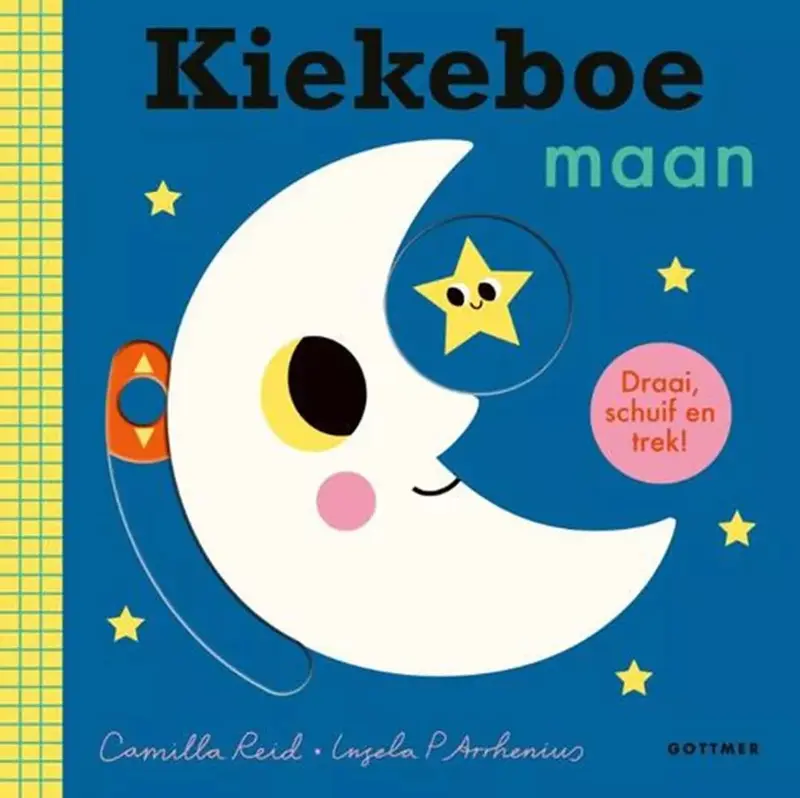Kiekeboe maan schuifboekje 18 mnd+