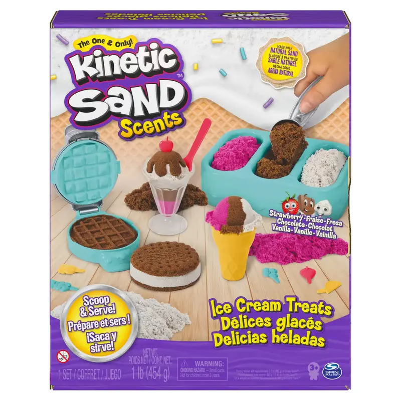 Kinetic Sand - Ice Cream Treats 454 g Scented sand